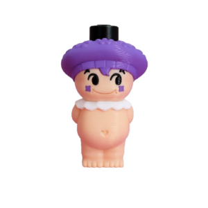 Clip Pie Purple Funji