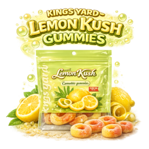 Gomas de Cânhamo Sem THC - Lemon Kush